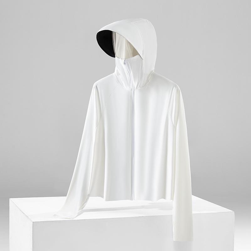 Ice Silk Anti-UV Sun Protection Shawl for Women - Black Brim