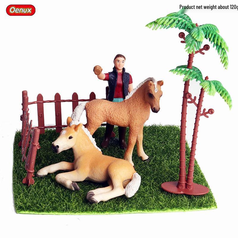 Detachable Micro Landscape Fruit Tree Model for Sand Table & Animal Scene Ornaments
