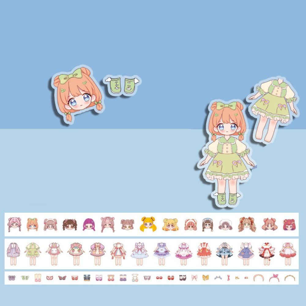 

Decorative Collage Material Hand Account Stickers Cartoon DIY Scrapbooking Stickers Kids Gift style 3