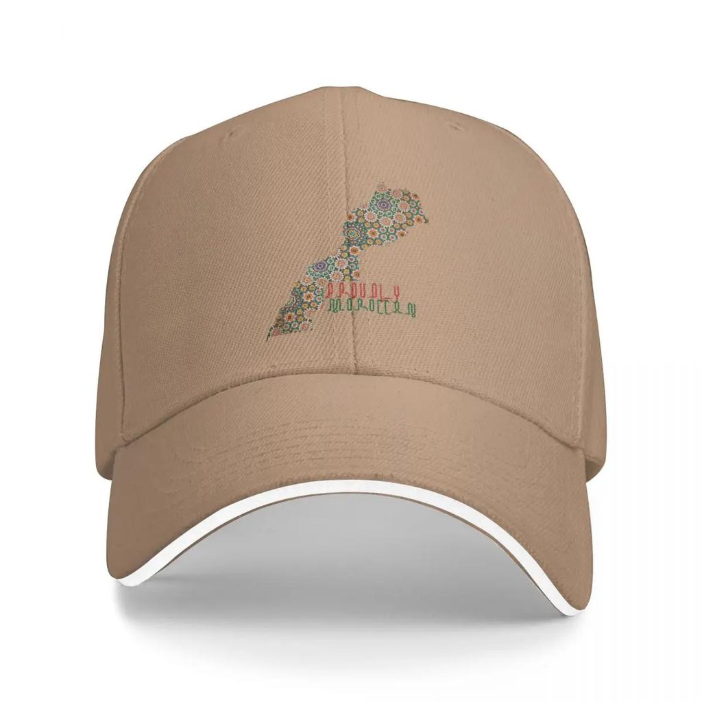 Baseball Caps Retro Morocco Map T Shirt Vinatge Moroccan Culture Fans Gift Graphic Unisex Outdoor Summer Hats