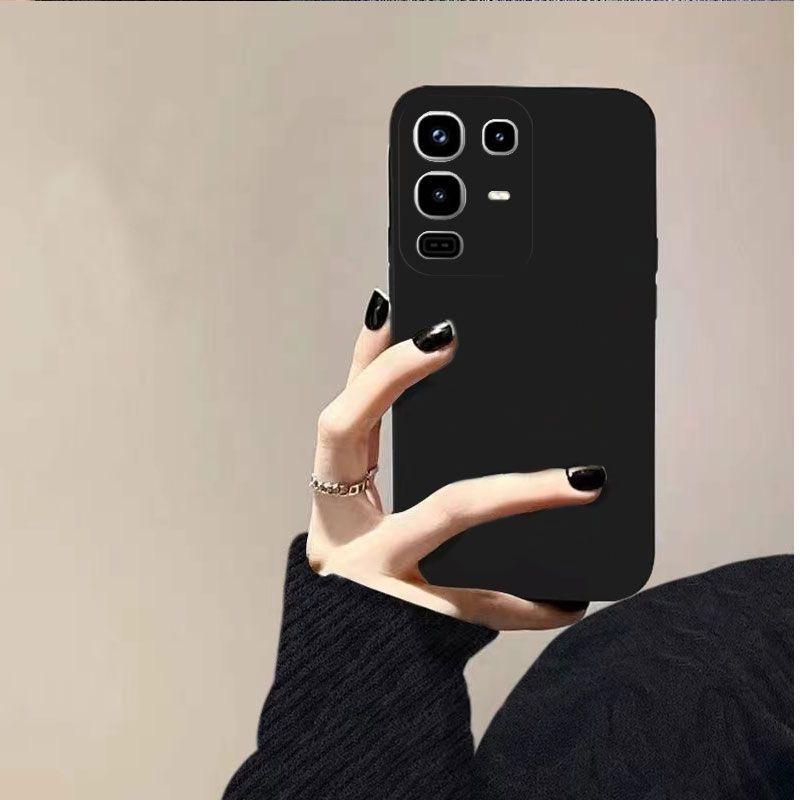 Edle Mode Einfarbig Stoßfest Schutz Hülle Aus Flüssigsilikon Für Infinix Note 50 Pro / Note 50