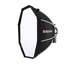 TRIOPO Newest KX 65CM Softbox Octagon Umbrella Light Box For Godox AD200 V1 Speedlite Flash Light Photography Studio Accessories without grid