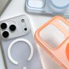 Luxury Matte Clear For Magsafe Wireless Charging Case For iPhone 17 Air 16 15 14 Plus 13 12 Pro Max Hard Ultra Thin Magnet Cover