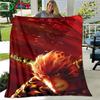 Role The Monkey King Printed Four Seasons Blanket Sofa Cover Travel Bed Plush Blanket Travel Office Break Blanket Birthday Gift