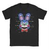 New Horror Game FNAF At Freddys Peripherals Print TShirt Men Women Cotton Crewneck Summer New Tee Oversize Harajuku Fashion Top