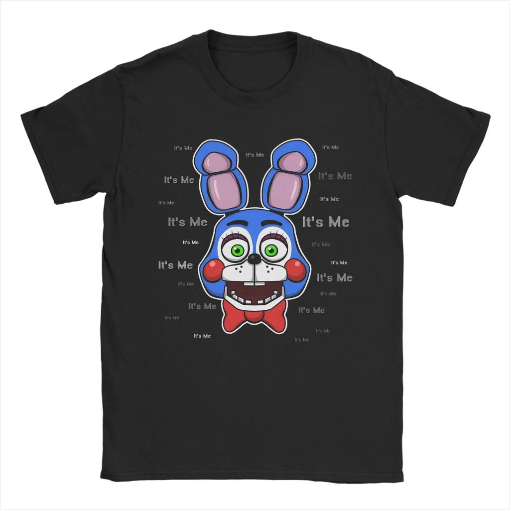 New Horror Game FNAF At Freddys Peripherals Print TShirt Men Women Cotton Crewneck Summer New Tee Oversize Harajuku Fashion Top