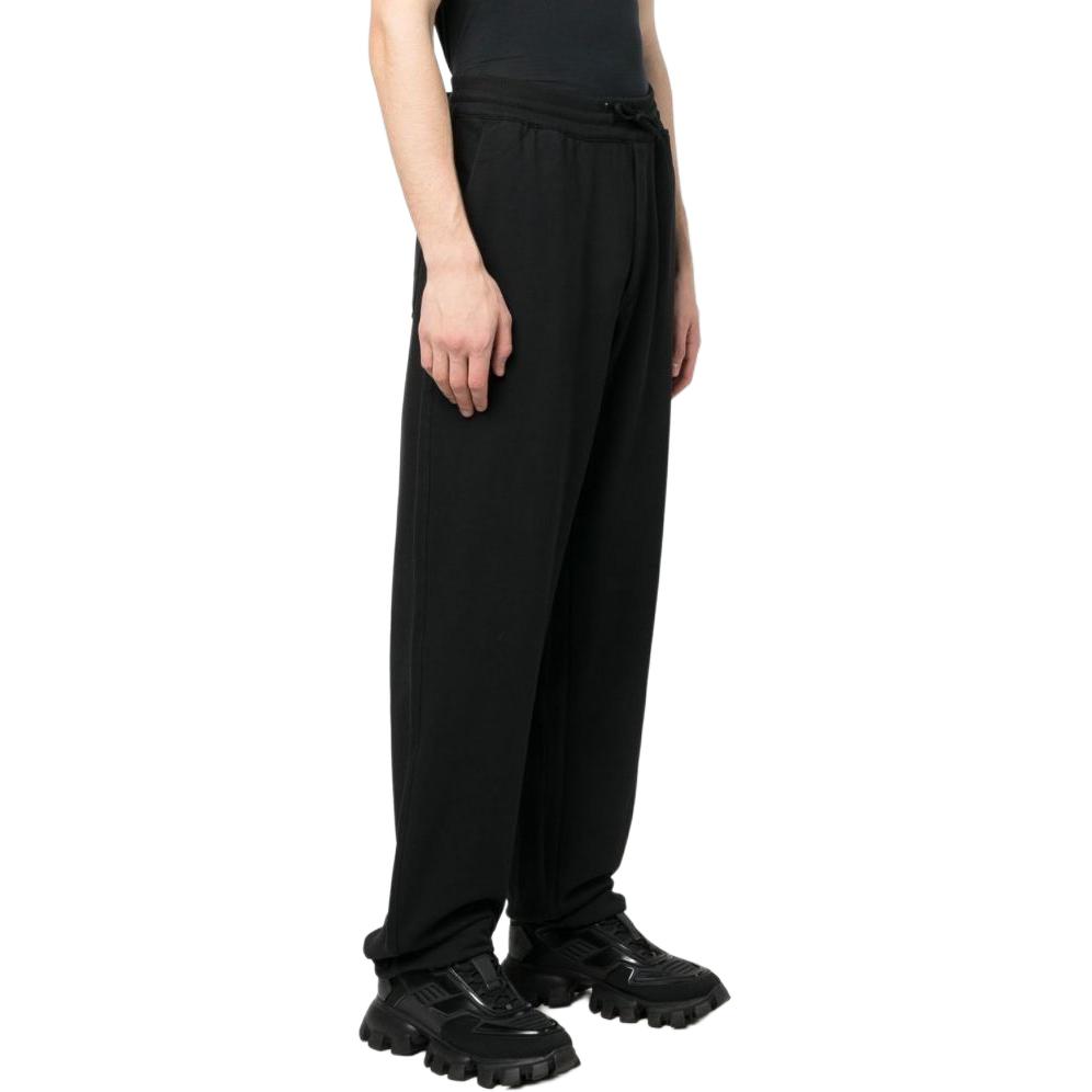 Y-3 Terry Straight Pants Black Men Bottoms H44782