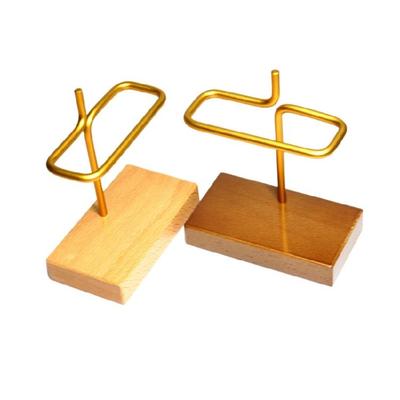Coffee Filter Stand Hand Drip Paper Storage Rack Coffee Filter Support Coffee Rack Filter Shelf Wood Texture for Brewing