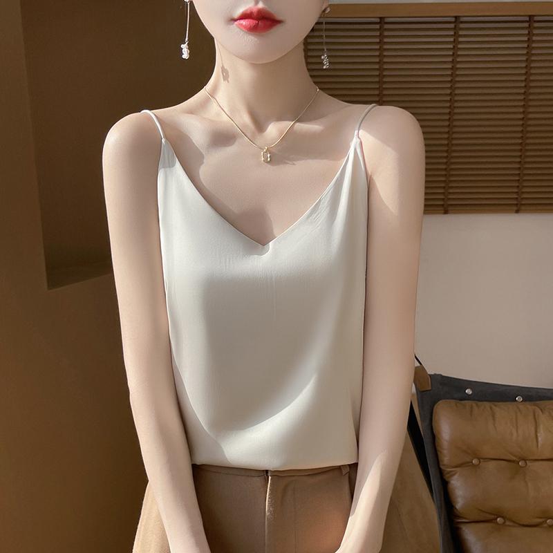 Camasă de vară pentru femei, cu amestec de mătase de dud, 50% mătase, respirabilă, 50% fibră de poliester, cămașă subțire.