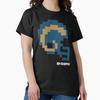 Rams Retro Throwback Tecmo Bowl Helmet Classic T-Shirt