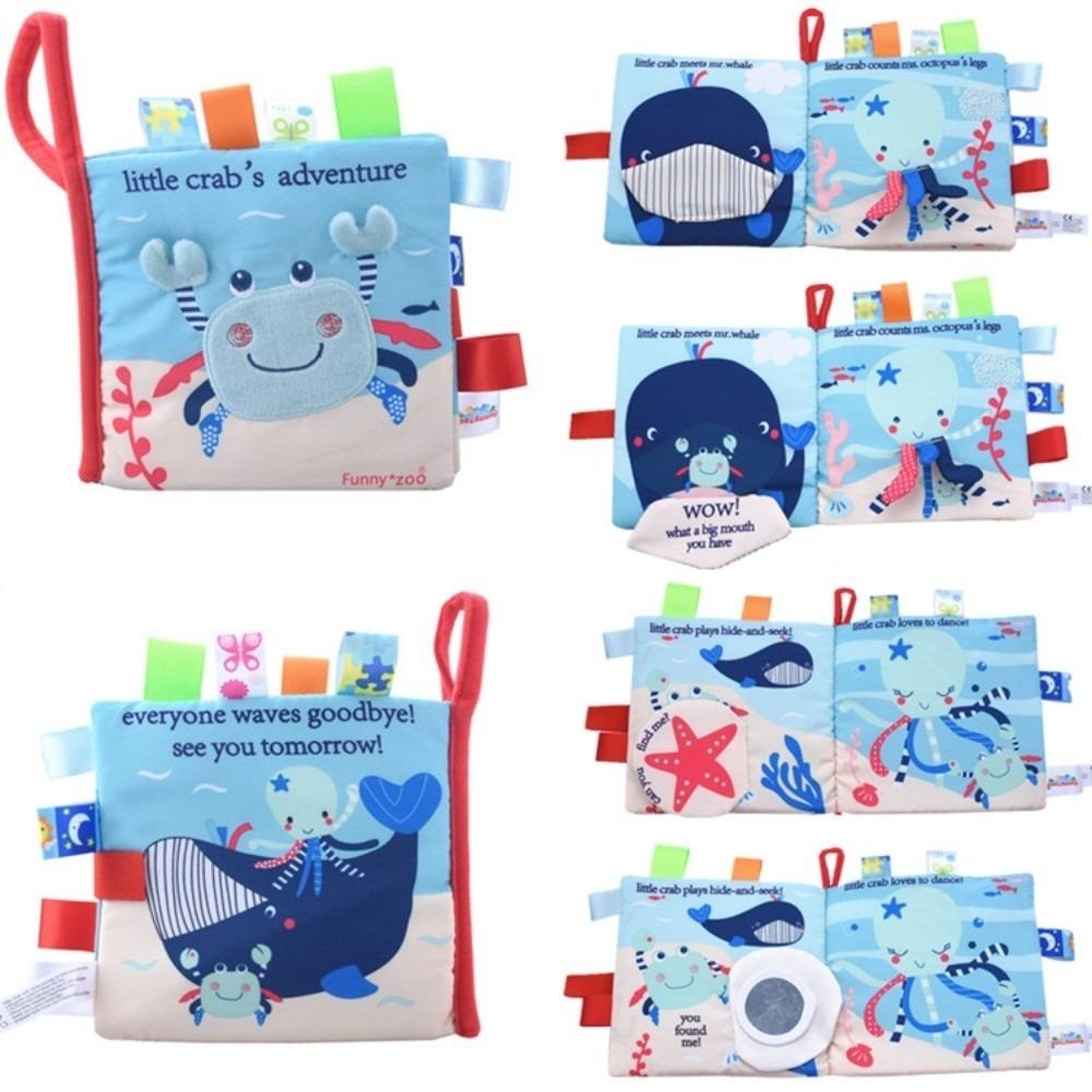 Funny Cloth Book Toy Busy Book Early Learning Enlightenment Book Baby Learning Book  Boys Girls