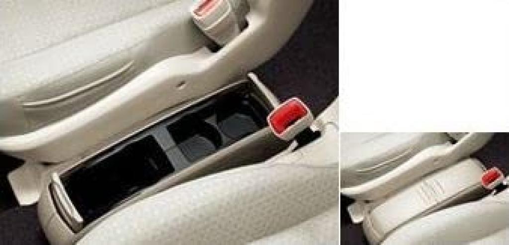 TOYOTA Genuine Parts Spade NCP145 Console Box Removable for 2WD Vehicles [NCP141 NSP140] [Ivory] 08471-52600-A0