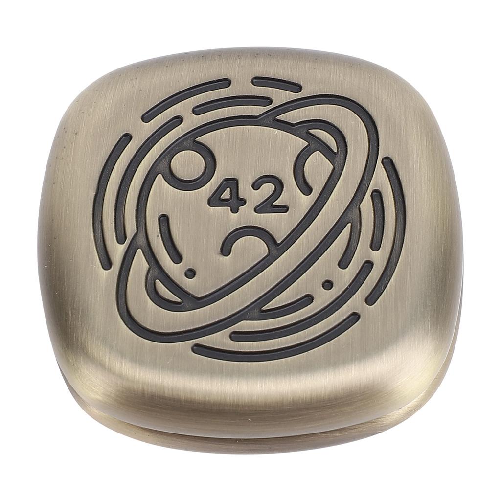 Fingertip Slider Four Way Rotating Push Card Metal Magnetic Fingertip Slider Toy for Stress Relief