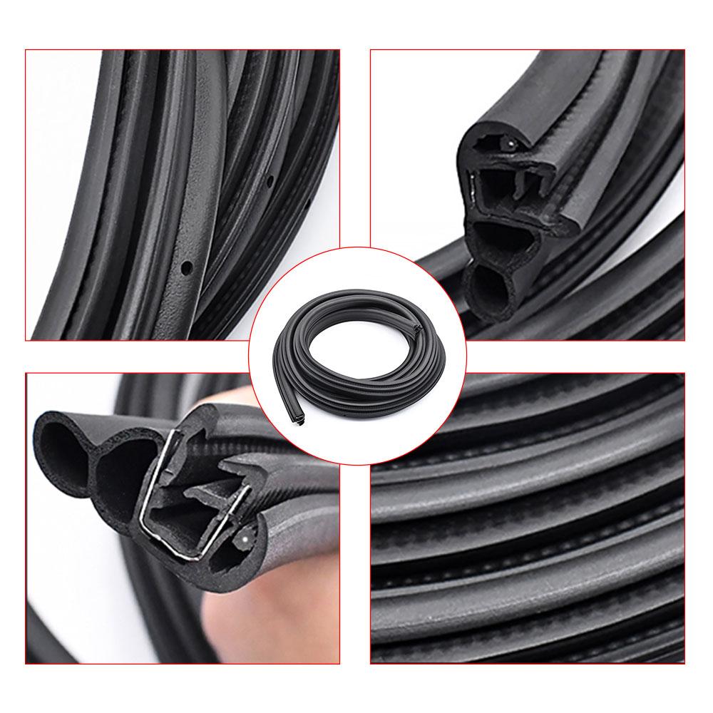 For Chevrolet Silverado 1500 2500 3500 GMC Sierra 1500 2500HD 3500HD Left & Right Front Door Weatherstrip Seal Strips 22766400