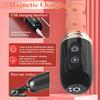 Dildo de Empuje Automático para Mujeres Vibrador Telescópico Realista con Ventosa Juguetes Sexuales Máquina Sexual para Adultos