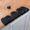 Anti-Skid Powder Distributor Mat Black Coffee Corner Pad Espresso Coffee Tamper Mat  Coffee Bar