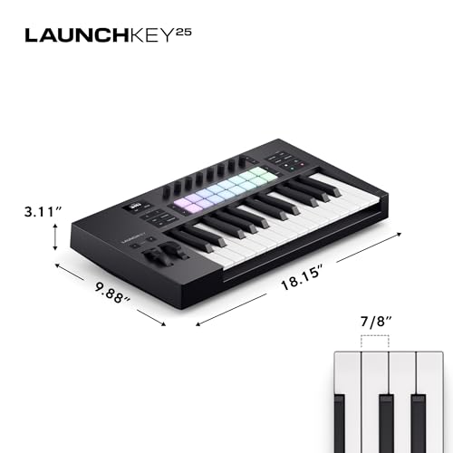 Novation/Launchkey 25 Mk4 | MIDI Keyboard