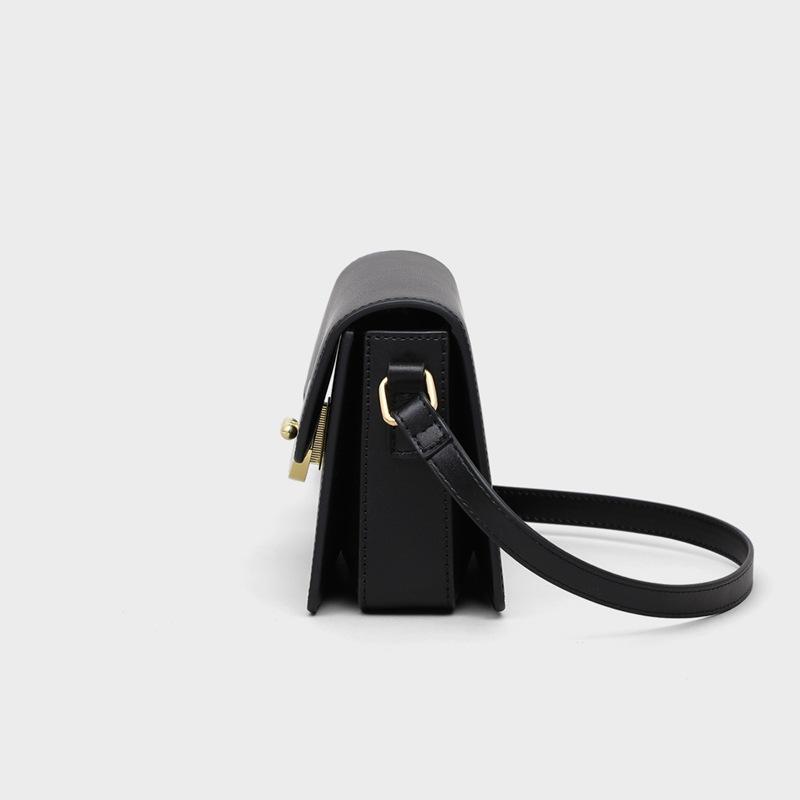 Crossbody Bag for Women New Versatile Women's Bag Small Square Bag Genuine Leather High-end Underarm Single Shoulder Bag