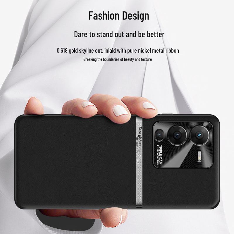 Vivo S15 Pro Schutzhülle aus Flüssigleder, Fallschutz/Schmutzabweisend, Versand in einem Stück.