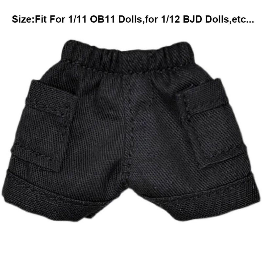 10 Colors Doll Shorts Clothes for 1/11 OB11 Doll/For 1/12 BJD Dolls Doll Accessories