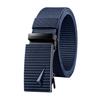 Men Belt with Square Bead Pyramid Decoration Iron Buckle Adjustable Design Jeans Belt Fashion Accessories