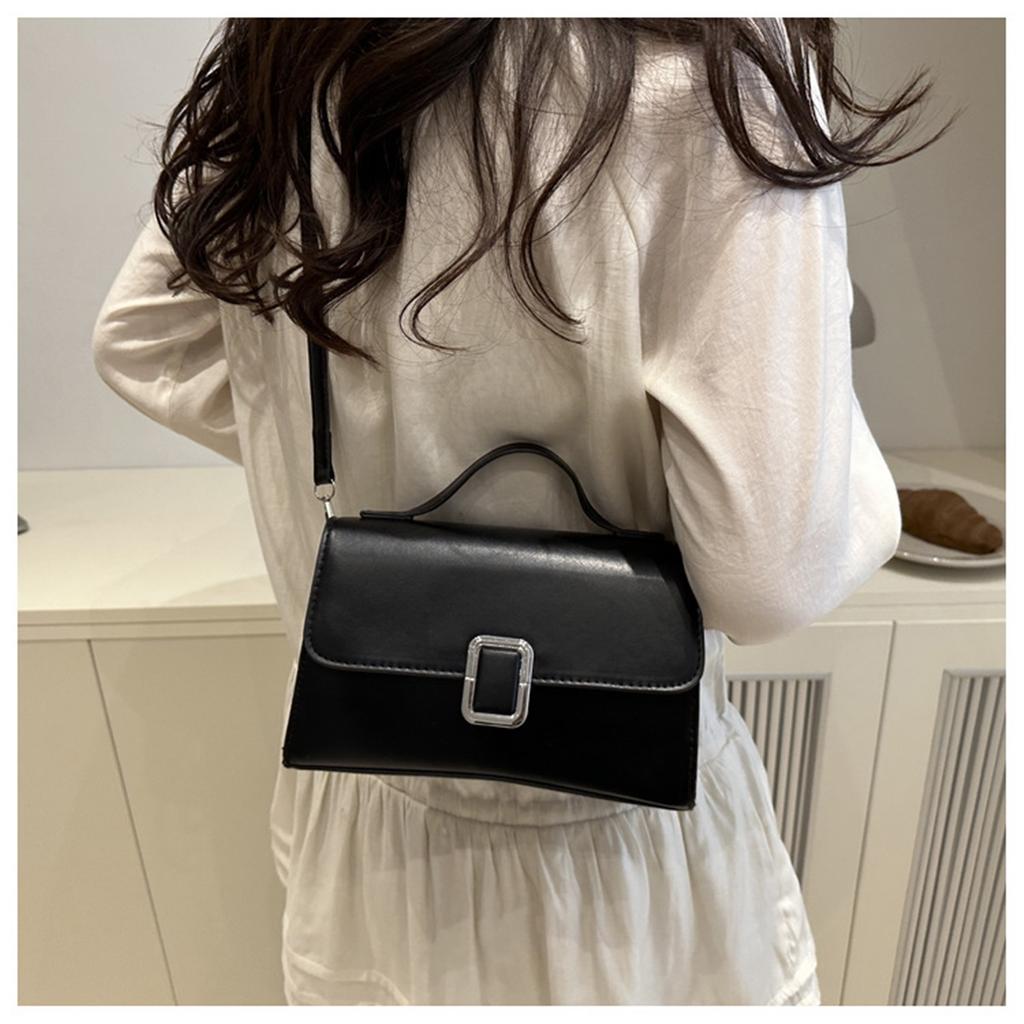 Fashion Popular Retro Crossbody Commuter Shoulder Handheld Crossbody Small Square Bag Female
