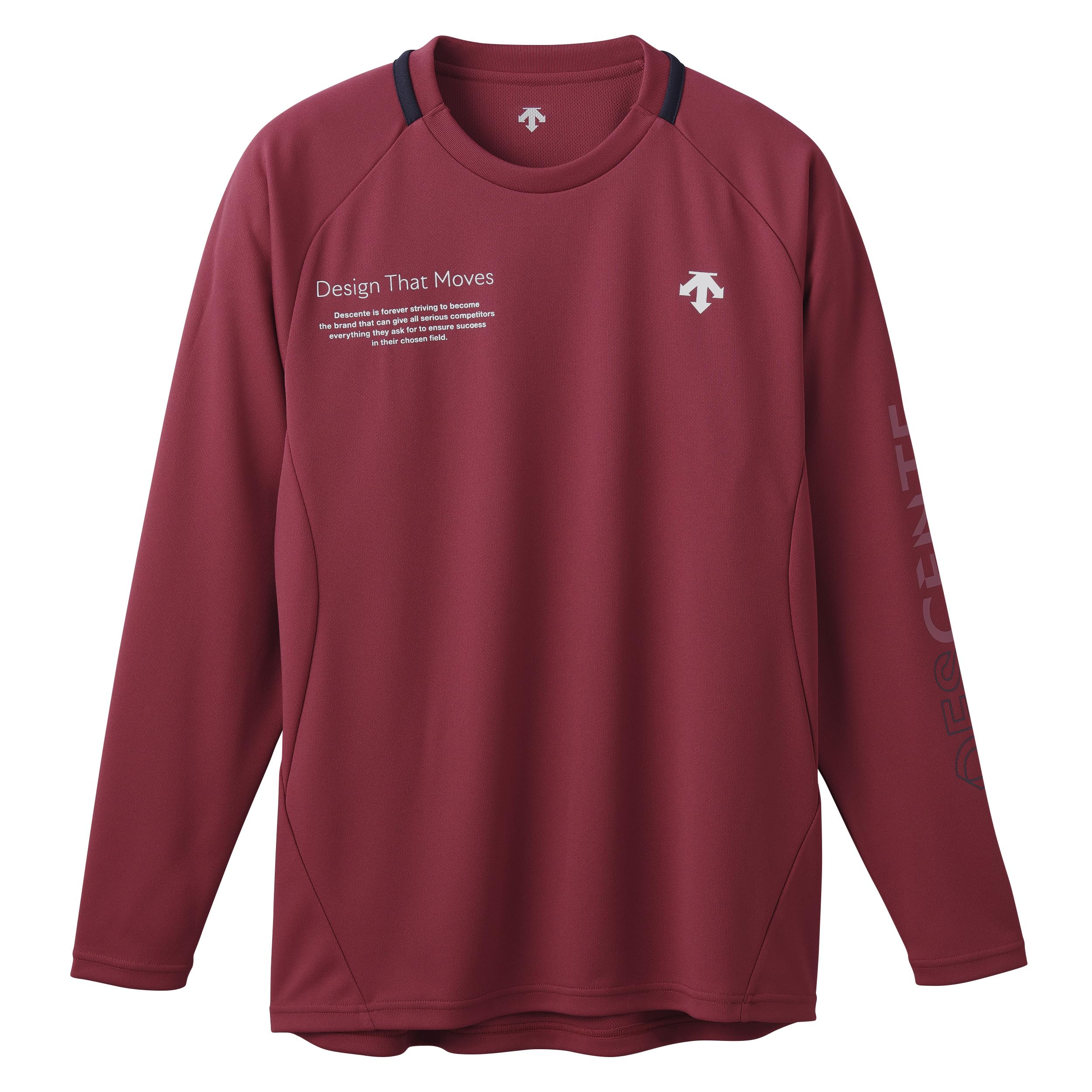 

Волейбольная футболка с длинным рукавом Descente DV4FLT01U_WR00_L