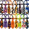 50/100pcs Halloween Pet Product Small Dog Cat Bow Tie Collar Holiday Dog Puppy Bowties Necktie Skull Dog Bow Tie Dog Accessories