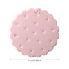 Adorable Cookie Folding Mirror Mini Portable Pink/Yellow Makeup Mirror with Comb Cute Travel Pocker Mirror for Girls