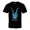 Donnie Darko Cult Movie T Shirt Vintage Washed Versatile Homme Graphic Casual Soft Slightly Streetwear Designer Clothes Unisex