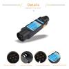 12V European 7 Pin Trailer Plug Socket Tester Durable Truck Wiring Circuit Light Test Tool RV Car Trailer Socket Circuit Testing