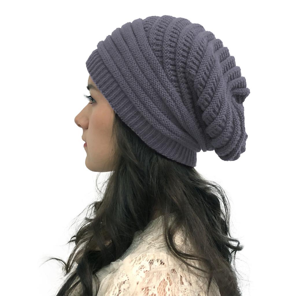 Hot-Selling European American Autumn Winter Beanies Versatile Pullover Hats for Outdoor