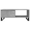 Coffee Table Concrete Grey 90 x 60 x 35 cm Engineered Wood
