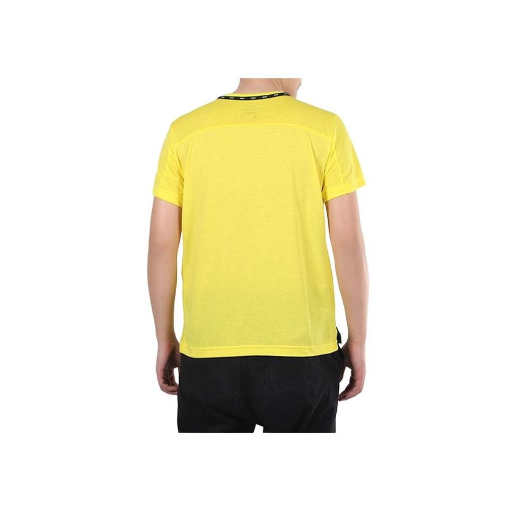 Nike Training Short Sleeve Breathable Sports Tee Men tops Yellow Green CJ4743-731