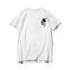 French couple clothing summer clothing niche design sense new ins super hot trend couple short-sleeved t-shirt class uniform