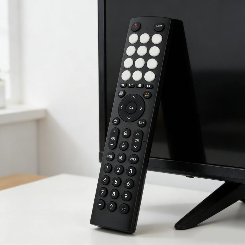 Replacement TV Remote ERF2B36H For Dedicated Television Models Easily Setup Enhances Signal Stability