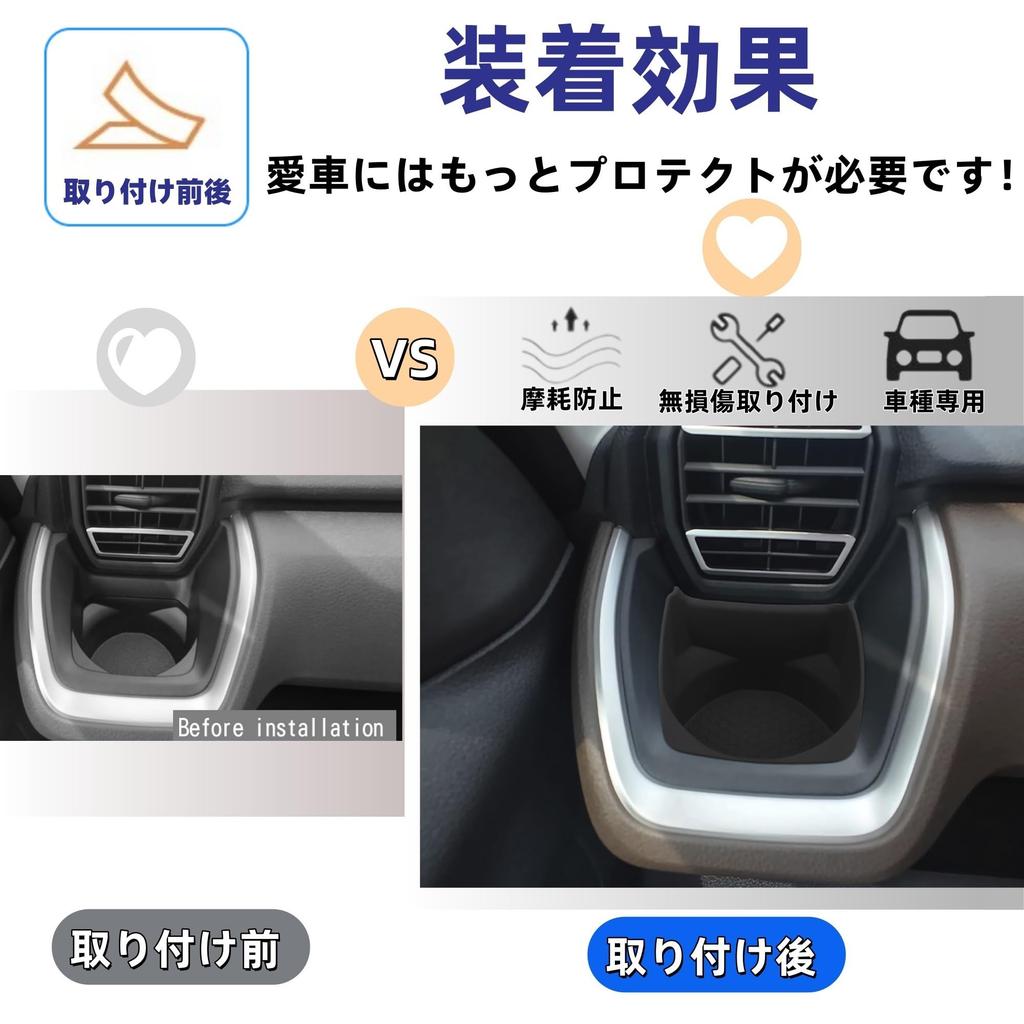 Glealcco New Fit Movie Canvas Accessories Center Console Drink Cup Holder Tray Mat for LA850S LA860S Custom Interior Parts