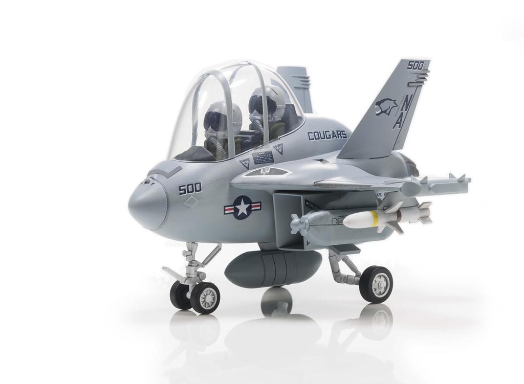 AFV CLUB Deformed Airplane Growler Electronic Warfare Plane Plastic Model AFQ009 Non-scale EA-18G (Airplane)