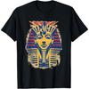 Farao hoofd egypte sfinx en piramides egyptisch T-shirt(8)