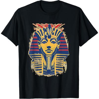 Pharaoh Head Egypt Sphinx and Pyramids Egyptian T-Shirt(8)