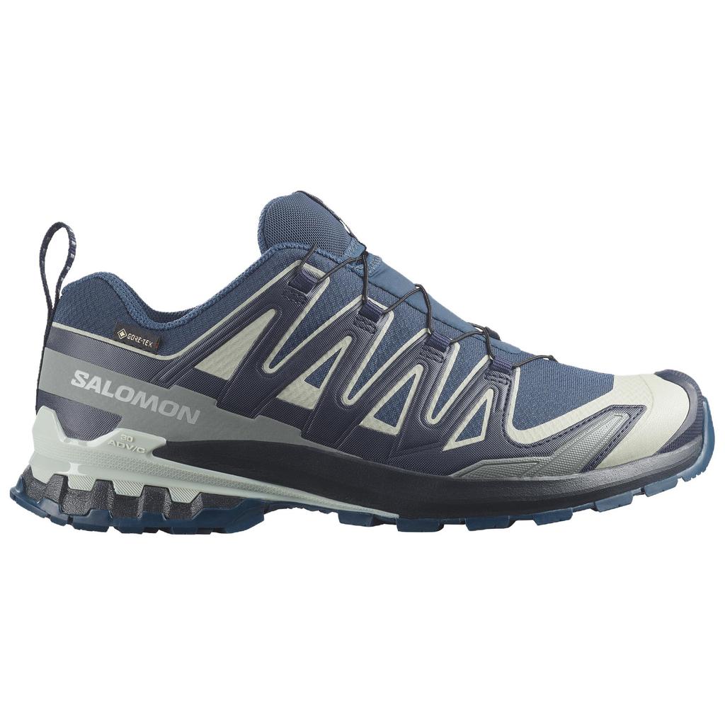 Salomon XA Pro 3D V9 GORE-TEX Comfortable Durable Waterproof Supportive Rebound Hiking Shoes Men hiking shoes Deep-Blue L49199200