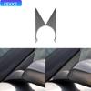 For BMW E89 Z4 2009-2016 A Pillars Side Soft Carbon Fiber Sticker  Exterior Side Door Window Pillar Panels Trims Accessories