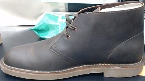 Boots Clarks Bushacre 3 Chukka Dark Brown