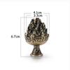 Incense Handmade Tea Ceremony Decorations Yoga Meditation Crafts Figurines Censer Tea Table Ornaments Metal Crafts Incense Tray