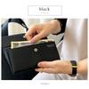 HERDES Long Brand Large Easy to Slim Cowhide 15mm Simple Matte Women's Wallet, Name, Capacity, Use, Lightweight, Slim, Leather, Flap, Design, Gift,