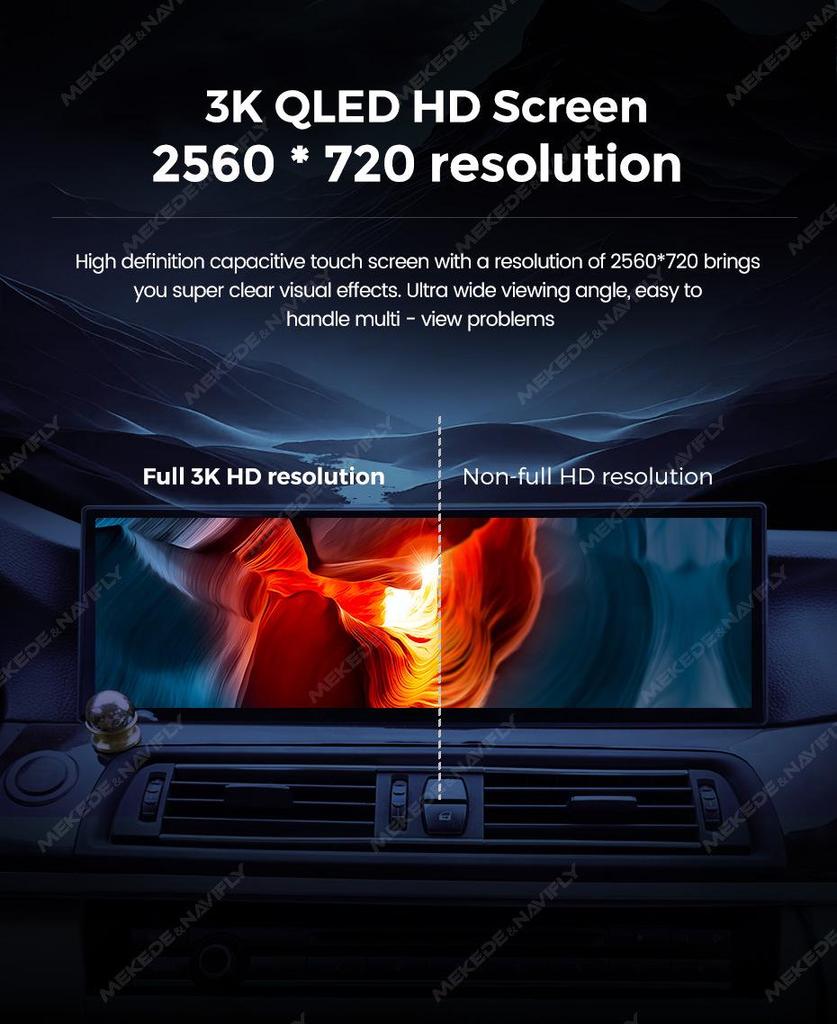 15" BMW 3 Series E90-E92 CIC/CCC Navigation Retrofit Screen