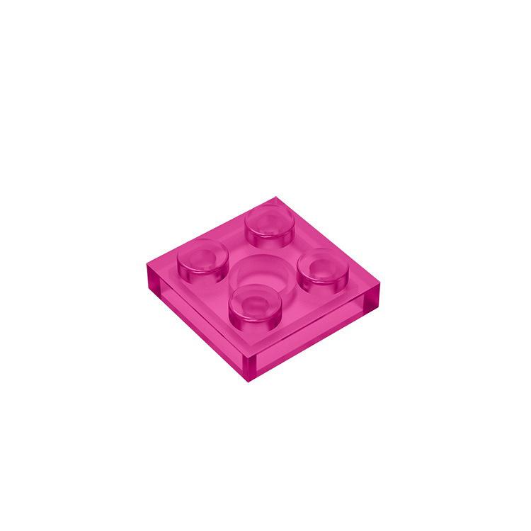20Pcs MOC Parts 3022 94148 Plate 2 X 2 Compatible Bricks DIY Assmble Building Blocks Particle Kid Puzzle Brain Toy Birthday Gif
