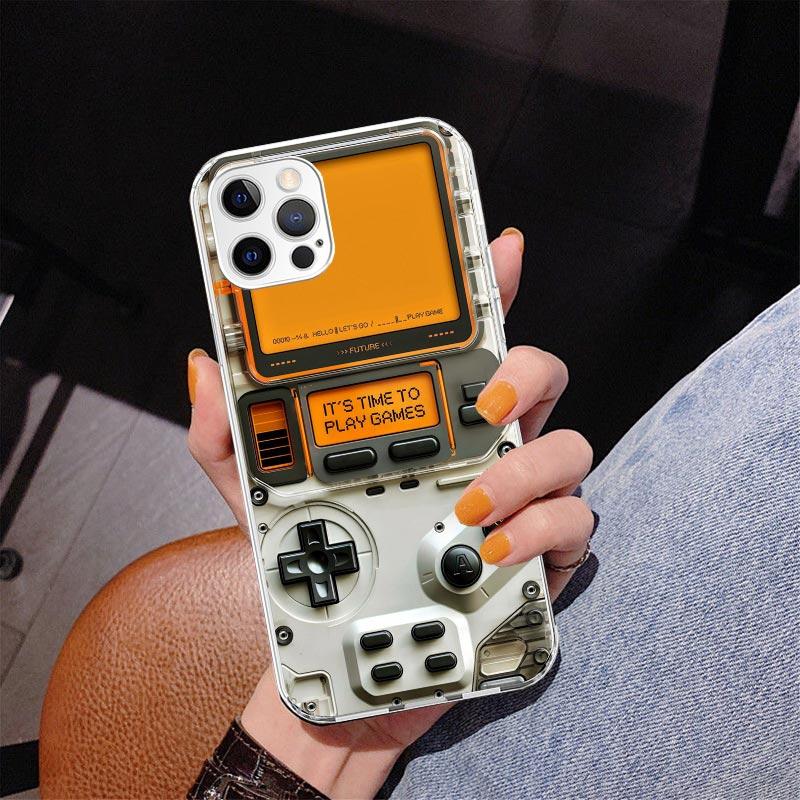 Games Console Fashion Boy Phnoe Case for Iphone 17 Air 16 11 12 13 Mini 14 Plus 15 Pro Max 7 8E SE 2020 16ProMax Phone Cover Coq
