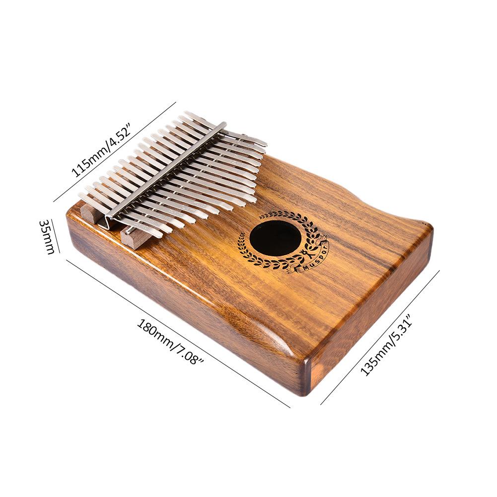 17-note Thumb Piano Small-leaved Acacia Kalimba Kalimba—a Playable Musical Instrument