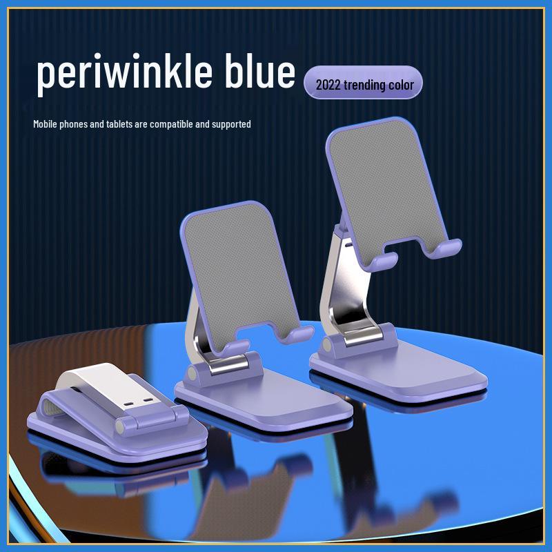 Adjustable Folding Tablet & Phone Stand for Desktops – Ideal for Multi-Use and Live Streaming